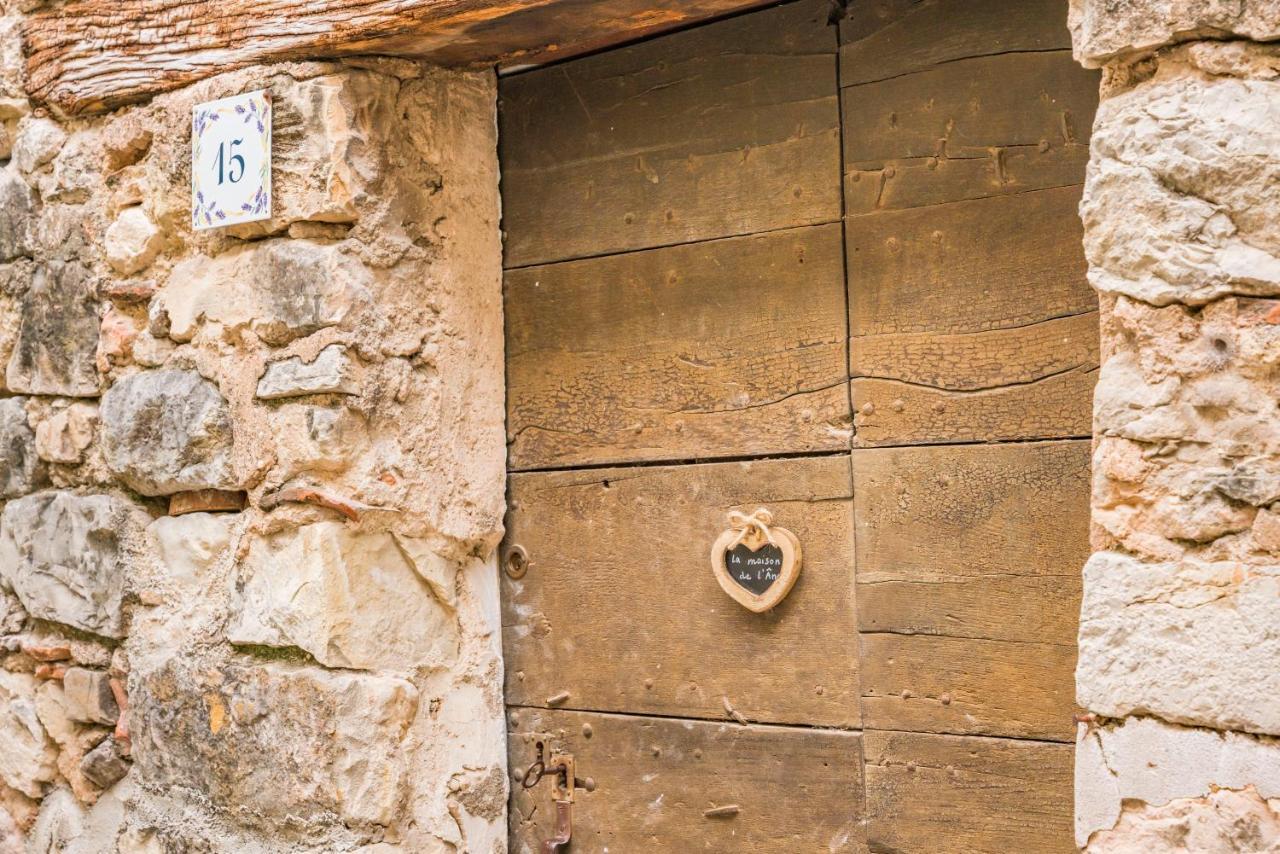 La Maison De L'Ane Seillans Bagian luar foto